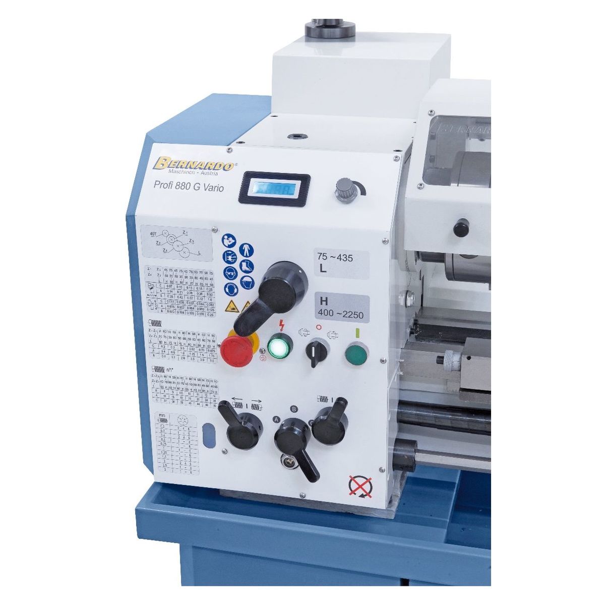 Profi 880 G Vario - 400 V metallisorvi - Image 3