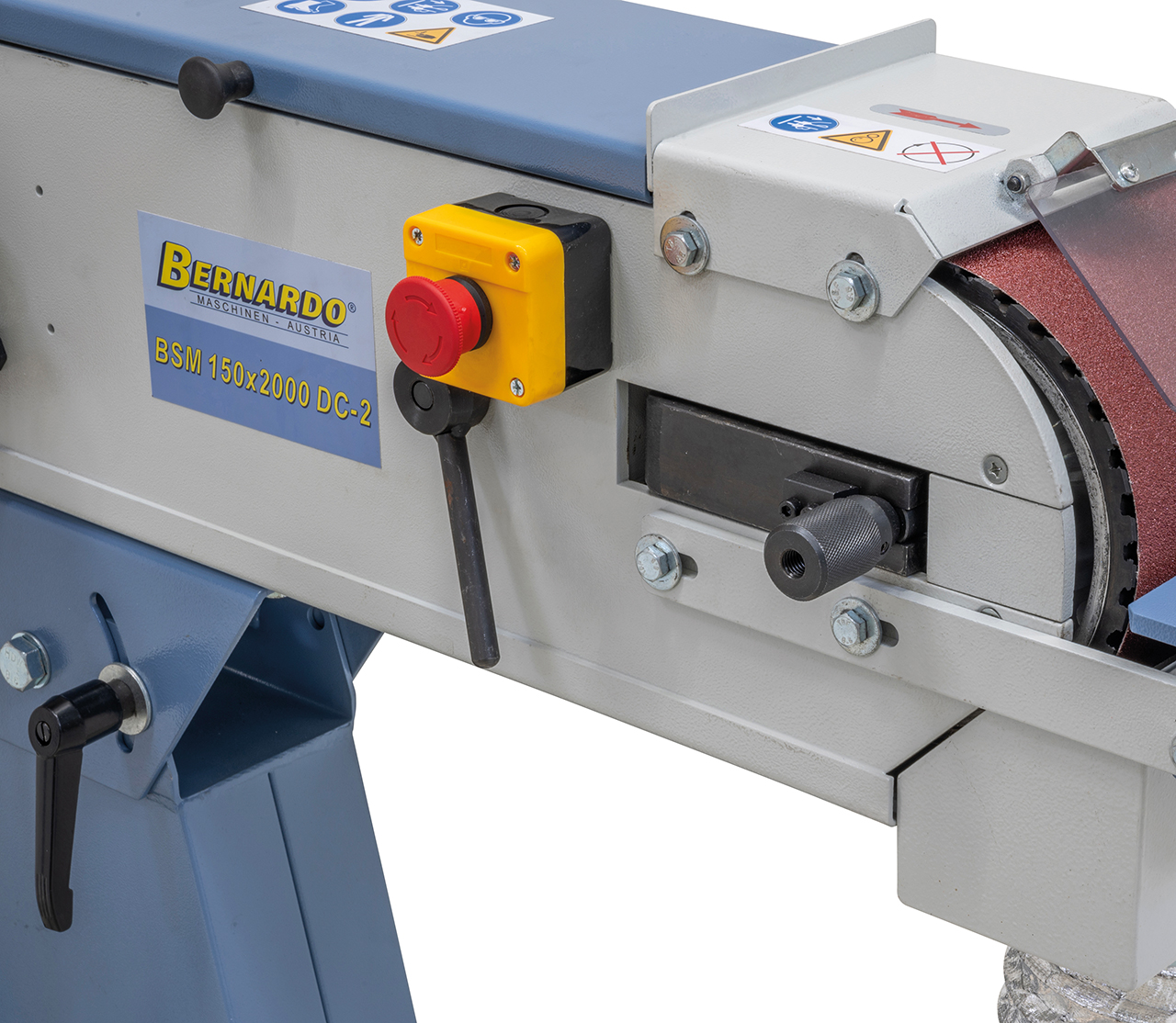 BSM 150 x 2000 DC-2 nauhahiomakone imurilla - Image 8