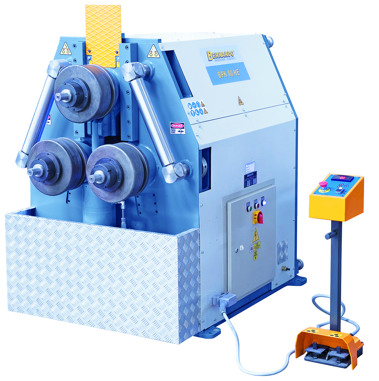 BPK 100 HE hydraulinen muotorautamankeli**