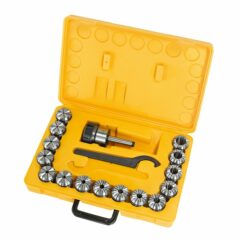 Jyrsinistukka holkkisarja ER 40, MK 2, 3-25mm, 16-os.