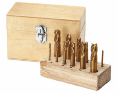 Combi jyrsintäsarja (Tin) 3 - 12 mm, 12-os.