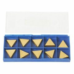 Teräpalasarja tasojyrsimelle halk. 100 mm / 125 mm (10 kpl)