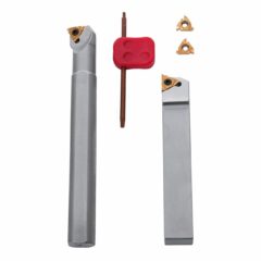 Sorviteräsarja sisä- ja ulko, HM-kääntöterillä, 16 mm, 2-os