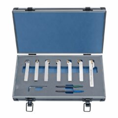 Sorviteräsarja HM-kääntöpaloilla, 12 mm, 7-os., sarja N, Tin