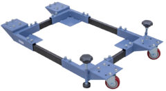 Yleisjalusta pyörillä UFW 300