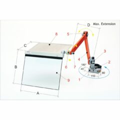 PTO 10/350 sorvinsuoja liikuteltava