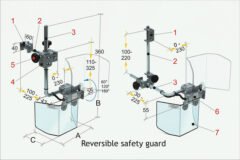 Karasuojus jyrsinkoneille PFR 20 / 218